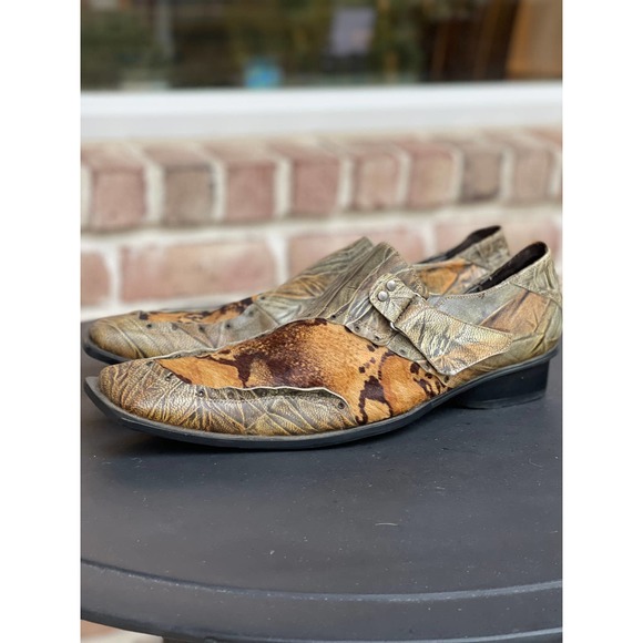 Zota Leopard Print Men's Shoes S-11 - Picture 5 of 9